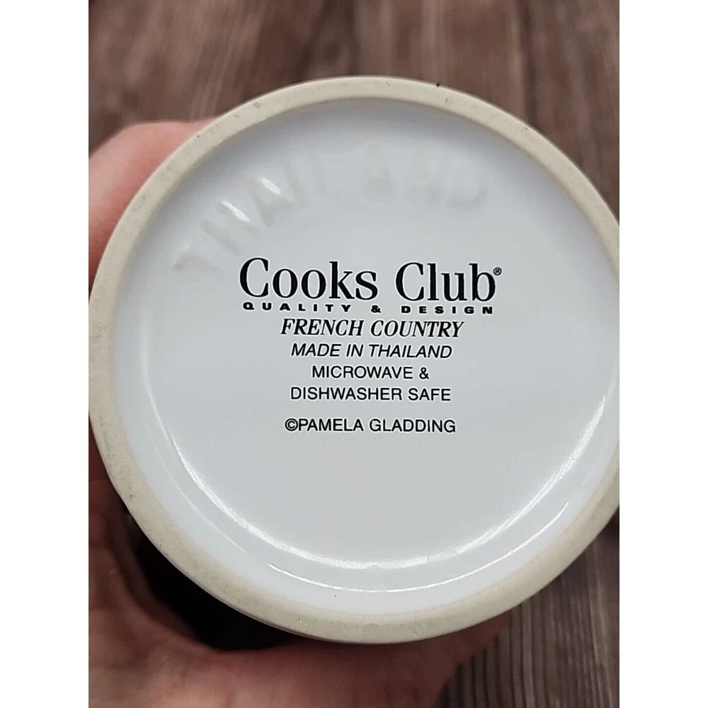 VTG Cooks Club Chef Pig & Rabbit Country Style Large Coffee Mug 14 oz